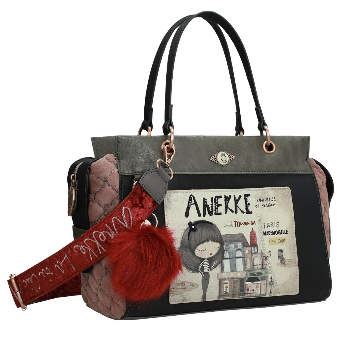 Kurzgrifftasche Anekke Couture Beige Frankreich Fellbommel