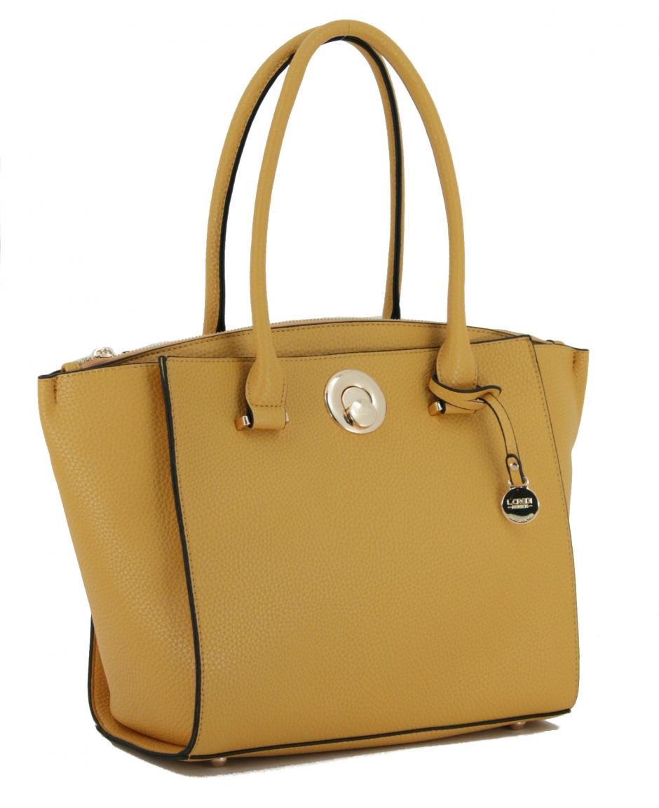 Kurzgrifftasche Delora gelb L.Credi Freundin-Collection