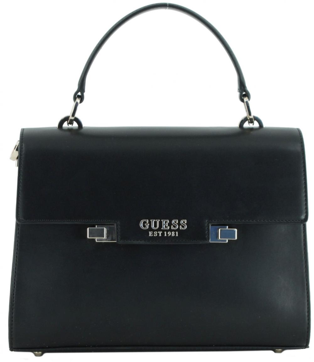 Kurzgrifftasche Guess Eco Aldith Taupe Überschlag