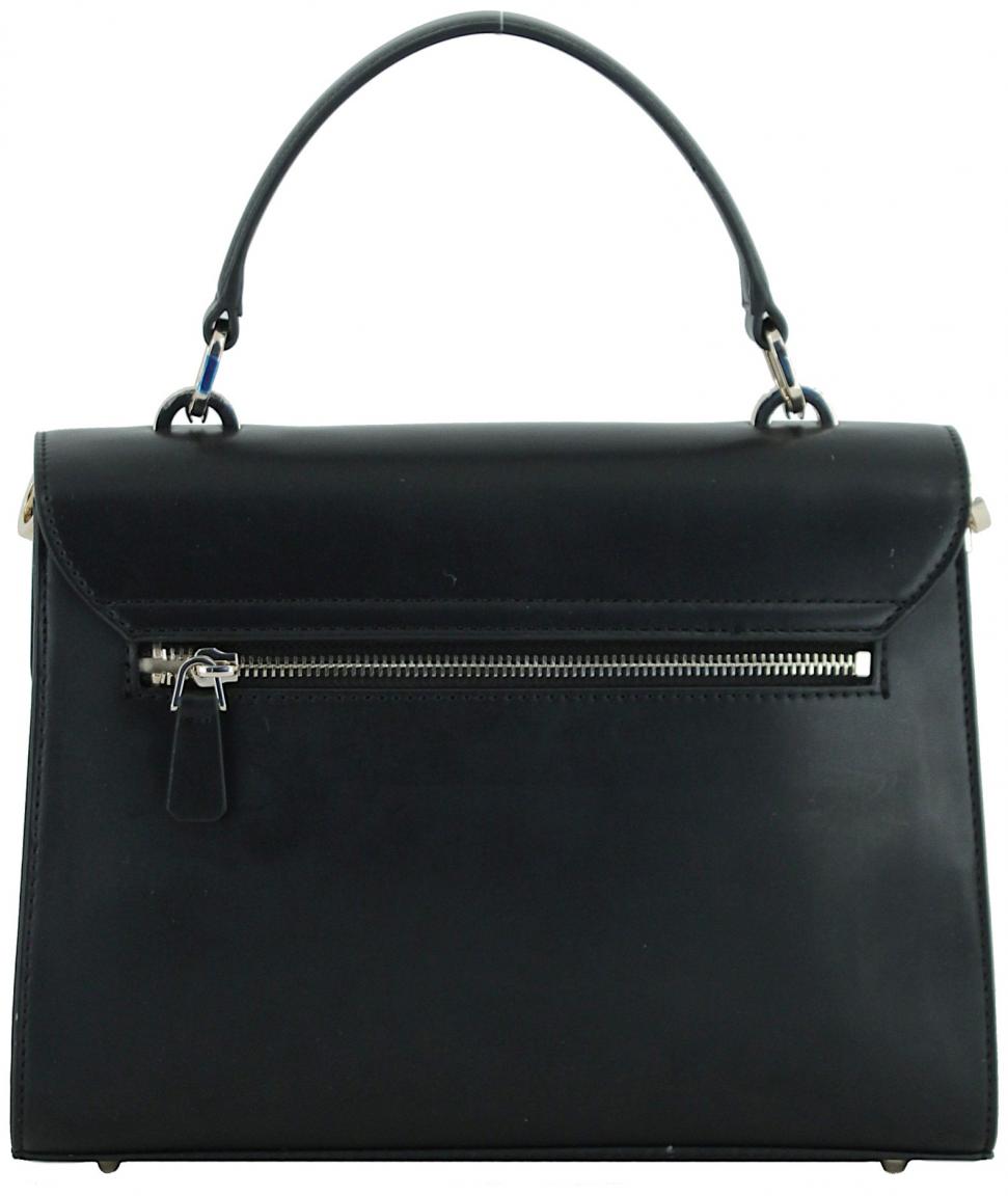 Kurzgrifftasche Guess Eco Aldith Taupe Überschlag