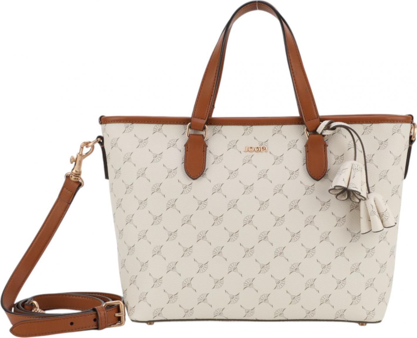 Kurzgrifftasche Ketty JOOP Cortina Offwhite Markenprint