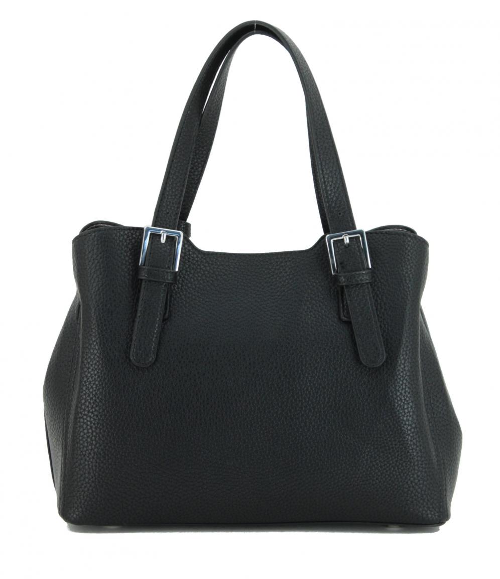 Kurzgrifftasche L.Credi Munich Banu rot gold Anhänger