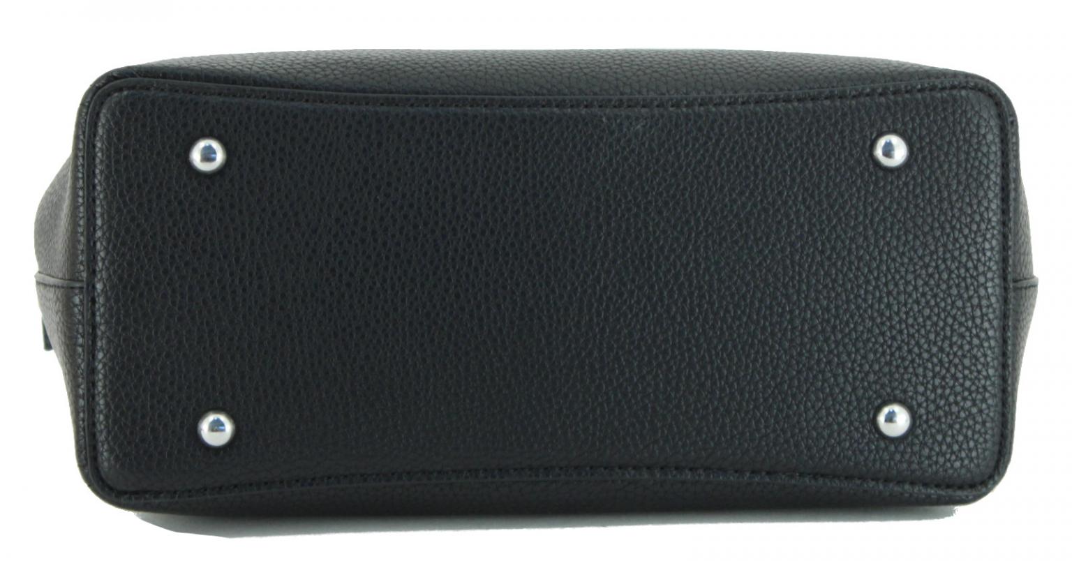 Kurzgrifftasche L.Credi Munich Banu rot gold Anhänger