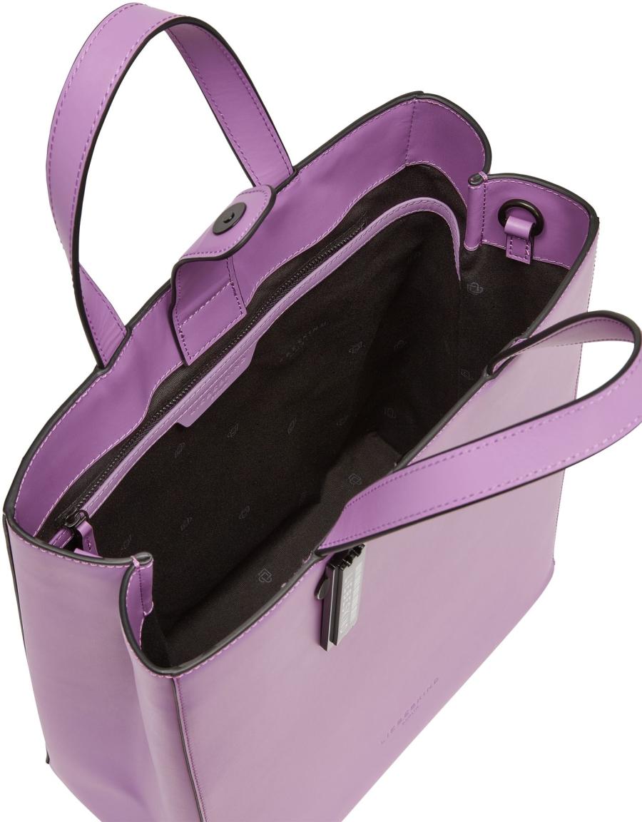 Kurzgrifftasche Liebeskind Tote Bag M Digital Lavender Lila Pastell
