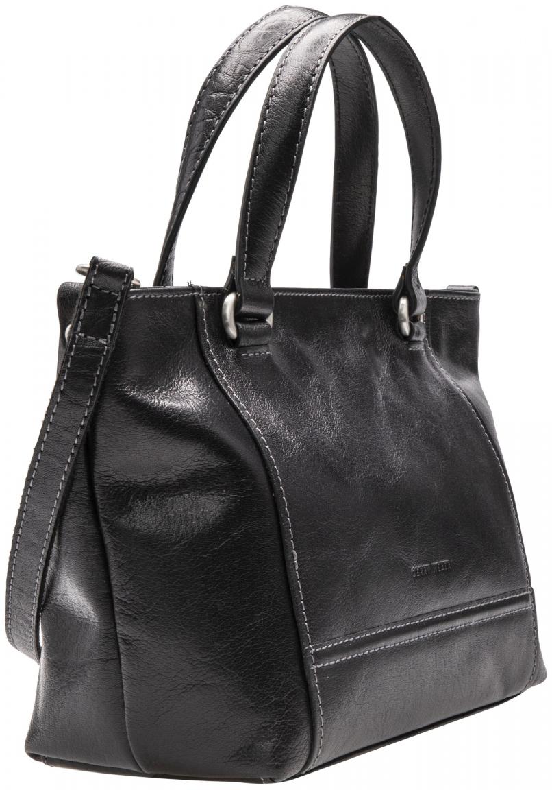 Kurzgrifftasche Lugano Handbag schwarz Leder Gerry Weber 