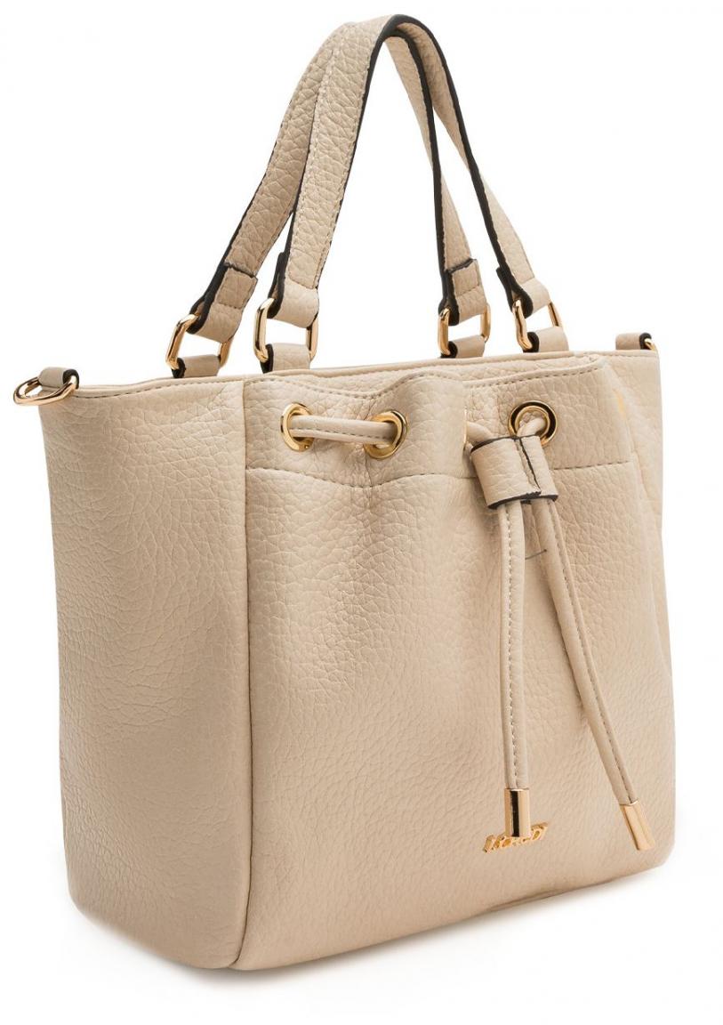 Kurzgrifftasche Oralie L.Credi Creme nachhaltig
