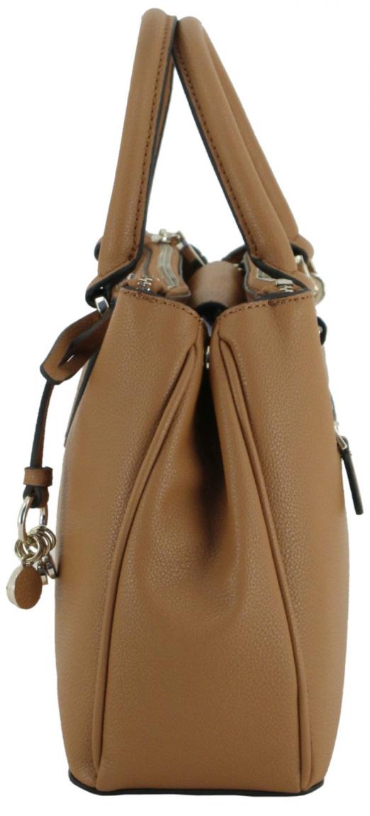 Kurzgrifftasche Status Satchel Guess Calebra Cognac