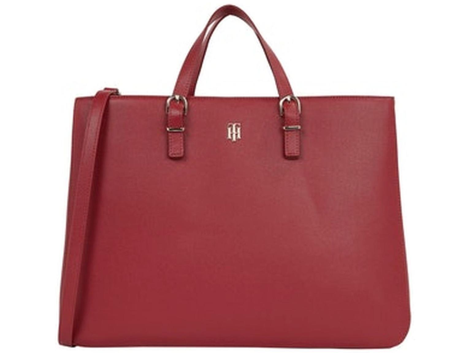 Kurzgrifftasche Tommy Hilfiger Timeless Work Bag Rouge Rot