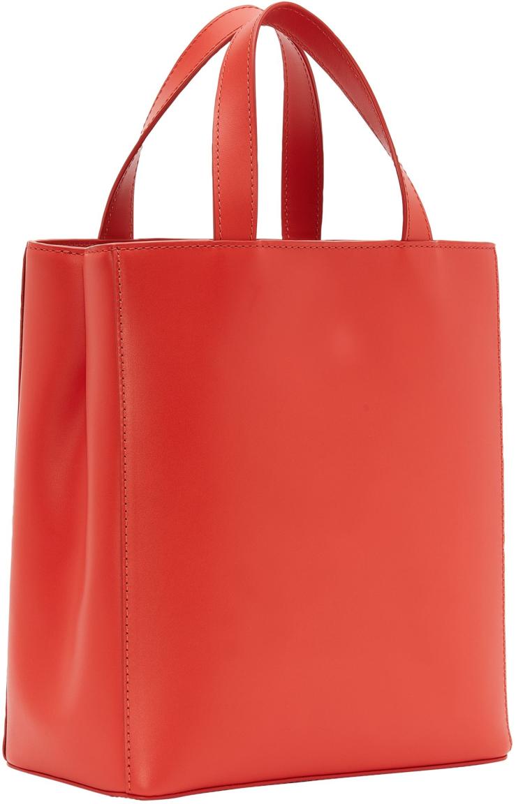 Kurzgrifftasche hellrot Tote Paper Bag S mexican peppers Liebeskind Glattleder