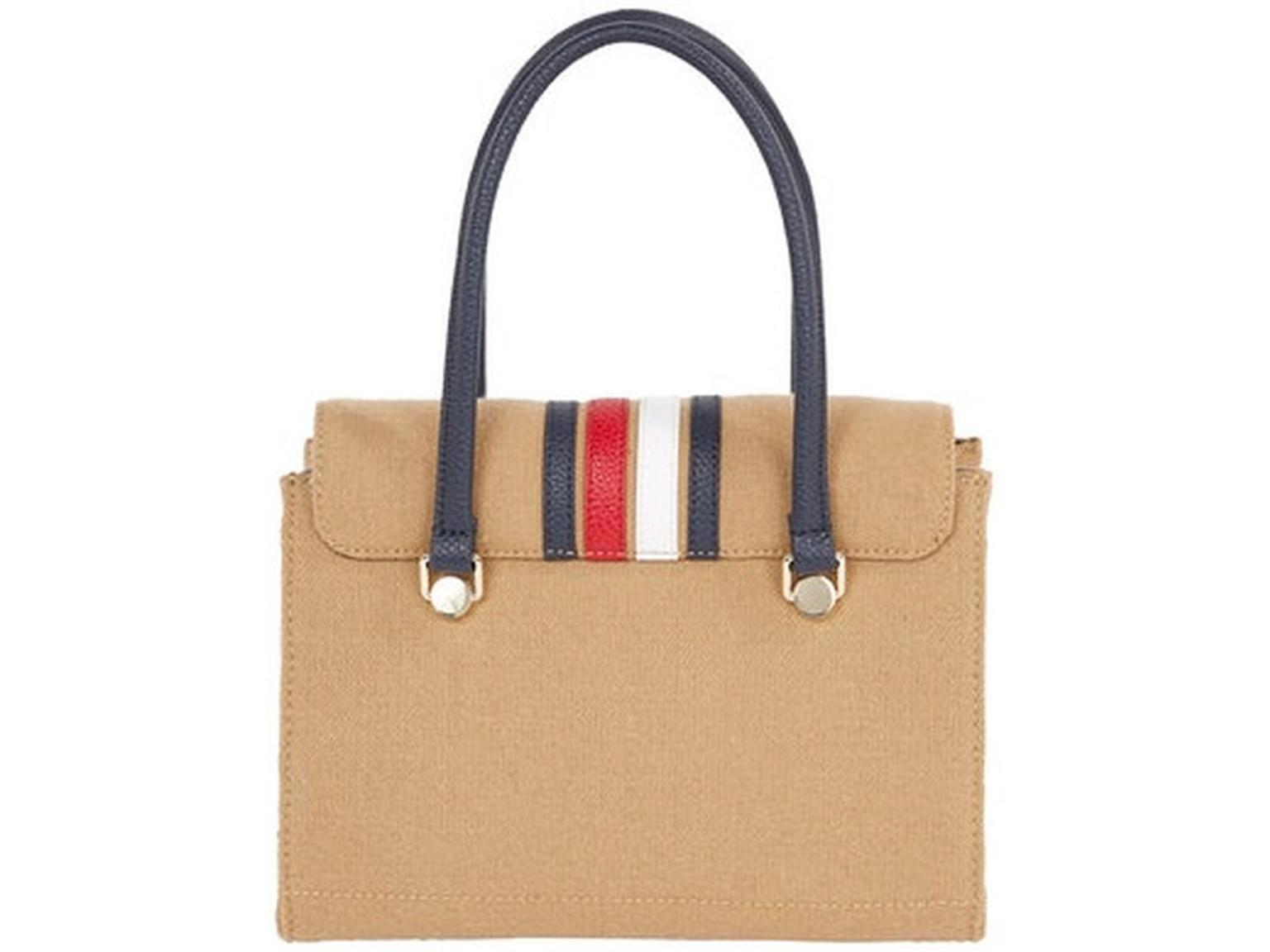 Kurzgrifftasche mit Überschlag Tommy Hilfiger Element Small Satchel Melton 