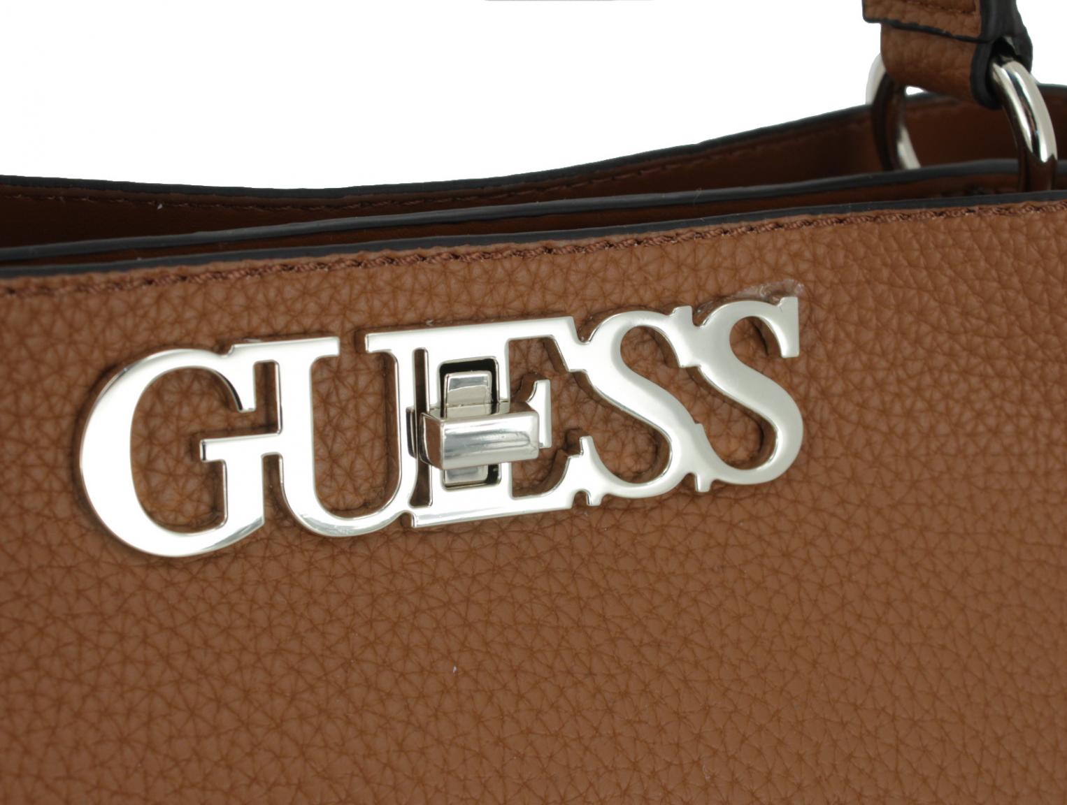 Kurzhenkeltasche Guess Uptown Chic Orange Schulterriemen