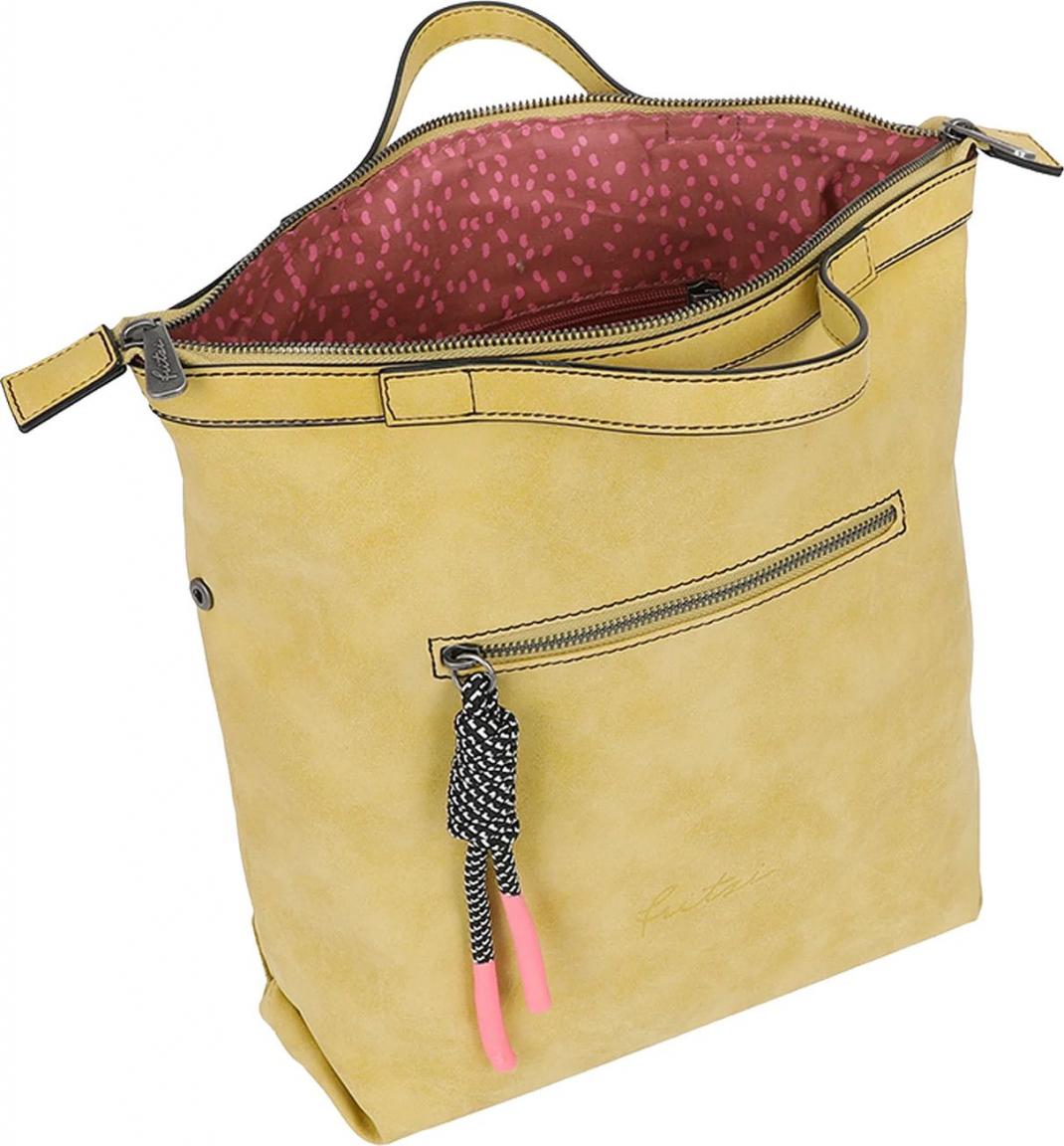Kurzhenkeltasche mit Rucksackfunktion Fritzi Bitzi04 Camille vegan