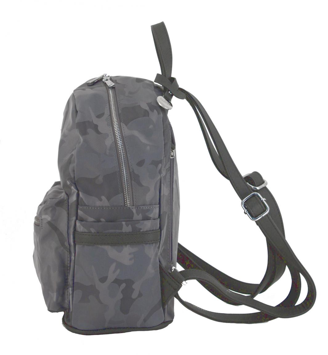 L.Credi Bega Damenrucksack Camouflage dunkelblau