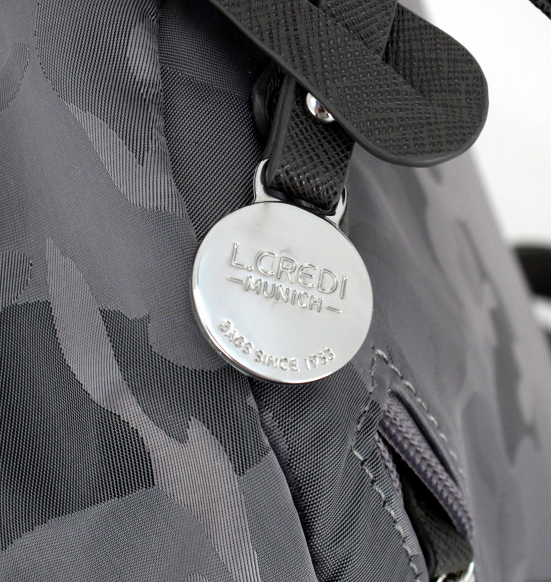L.Credi Bega Damenrucksack Camouflage dunkelblau