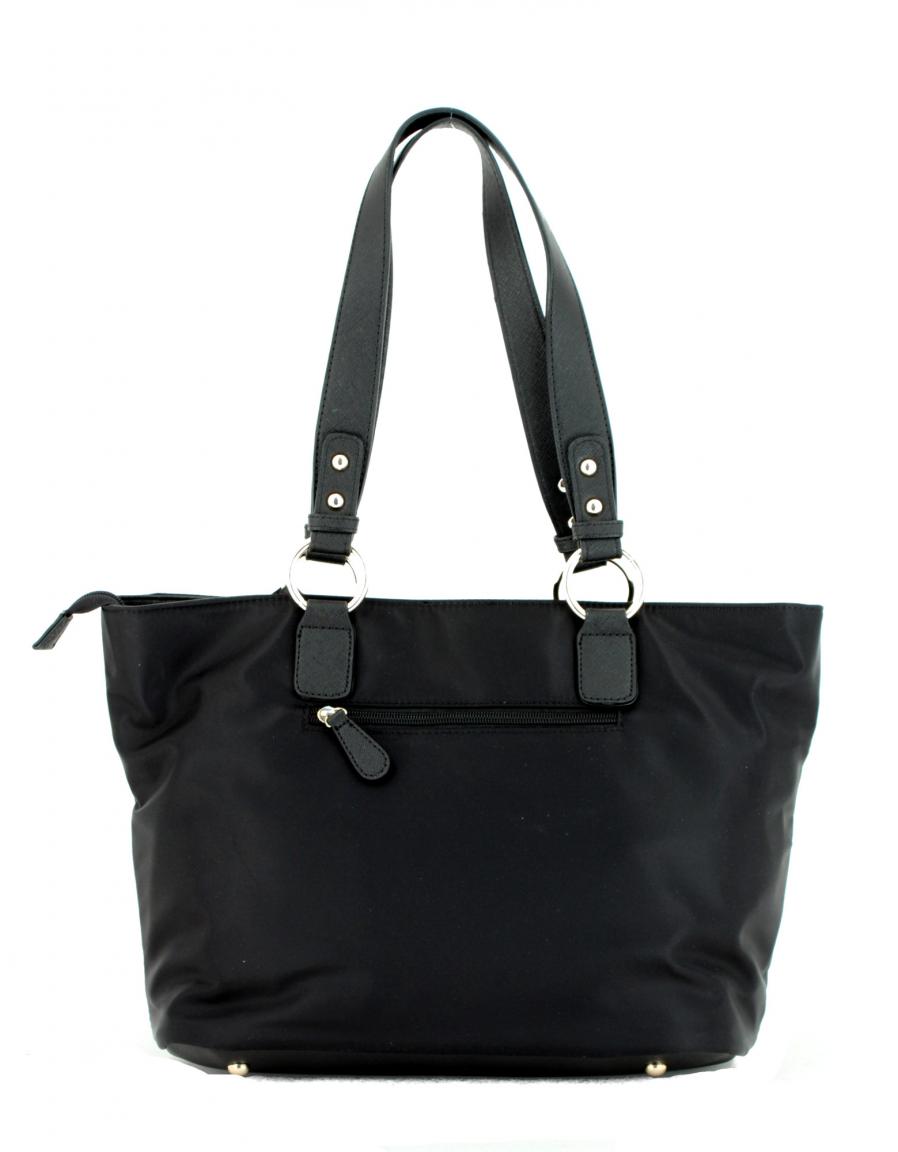 L.Credi Bega Henkeltasche camouflage dunkelblau schimmernd