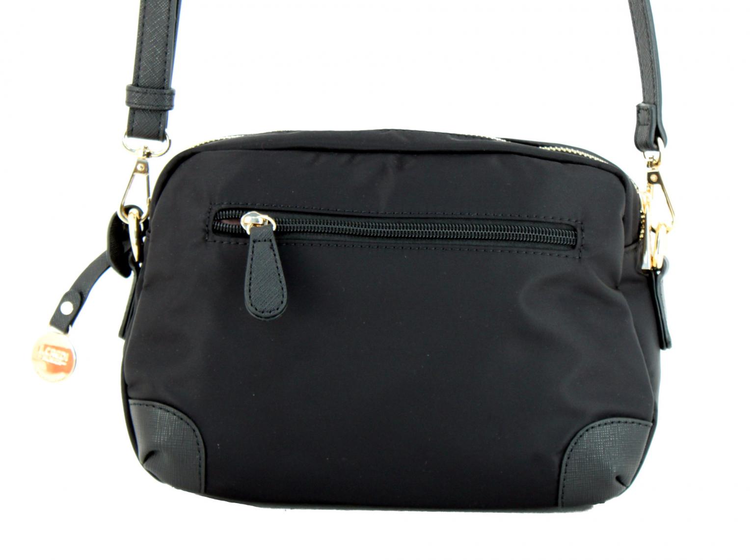 L.Credi Bega Schultertasche Flecktarn grau schimmernd