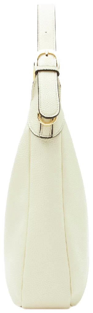 L.Credi Beuteltasche Petronia schmal warmes beige Logo