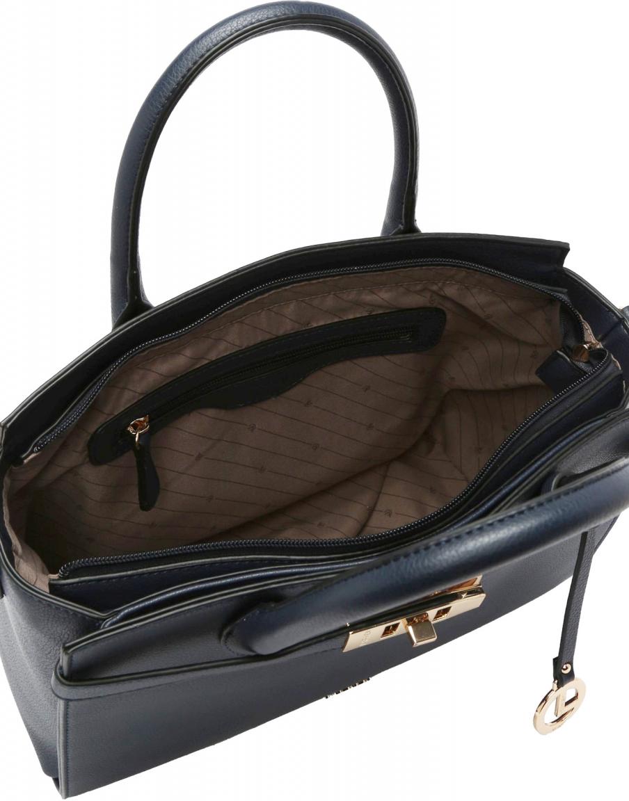 L.Credi Crossvertasche Konstanze Marine Vegan 