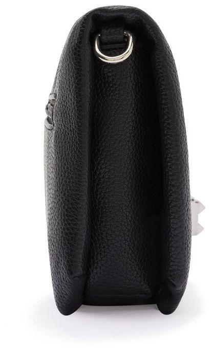 L.Credi Damen Handtasche Obuna klassisch Schwarz 