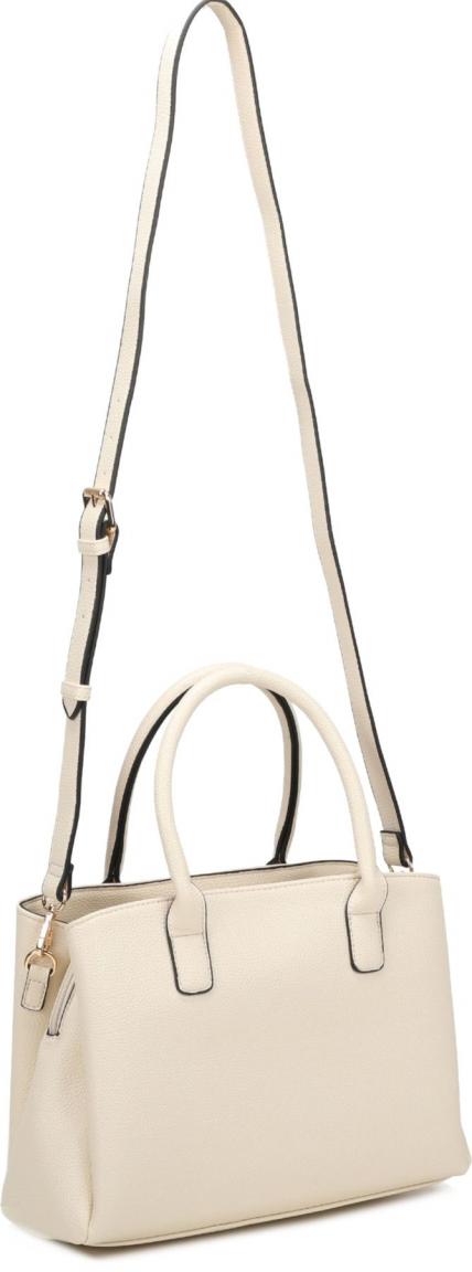 L.Credi Damenhandtasche Polly Creme Beige vegan