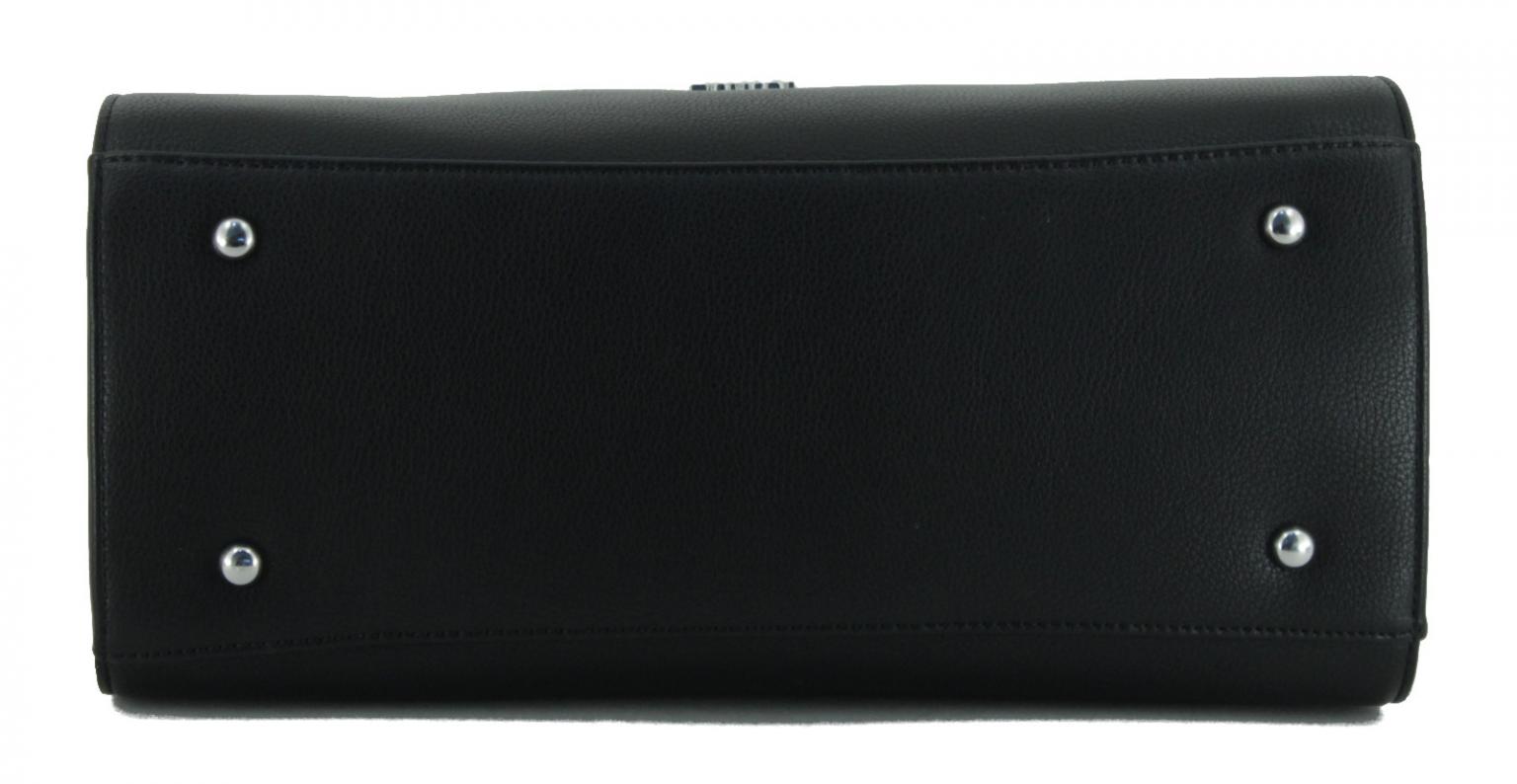 L.Credi Dawn Shoppertasche Henkel schwarz grün rot