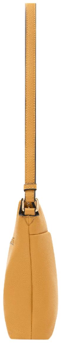 L.Credi Ella schmale Umhängetasche goldgelb vegan Amber 