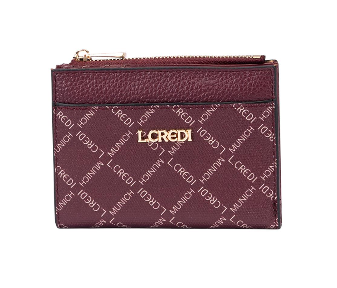 L.Credi Filiberta Portemonnaie Cherry Shade - Bordeaux