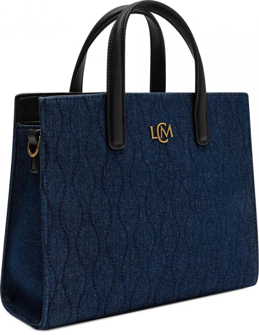 L.Credi Handtasche Damen Mareike Dark Blue Denim