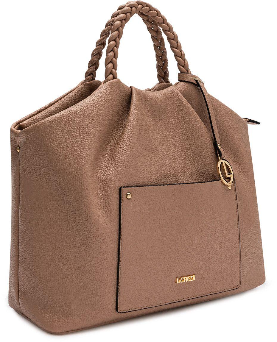 L.Credi Handtasche Mia Schwarz 