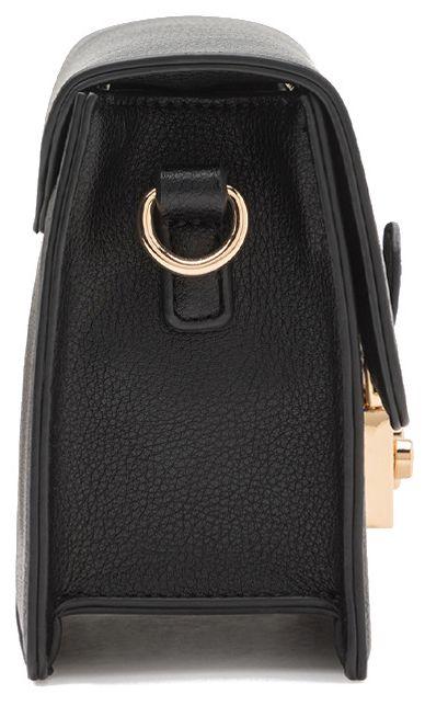 L.Credi Handtasche Onelia Schwarz Gold