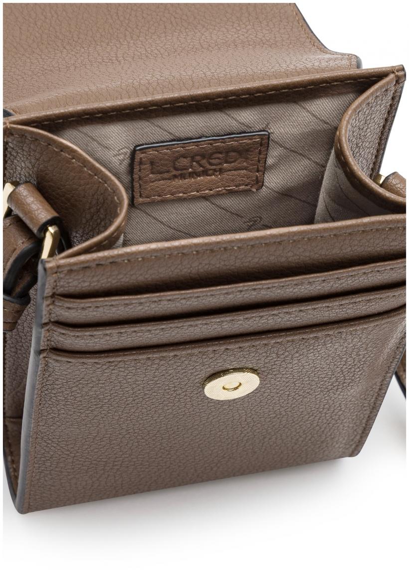 L.Credi Handy Pochette hellbraun Jane 