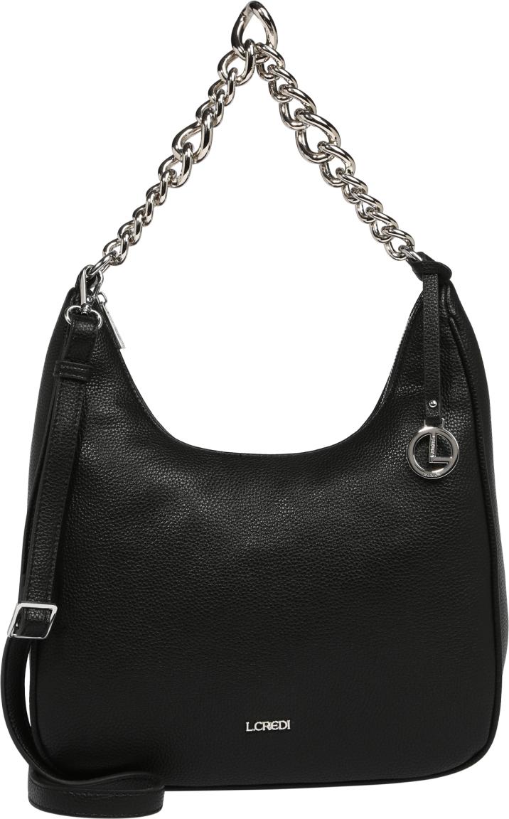 L.Credi Josa Chainbag schwarz Schultertasche 