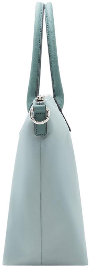 L.Credi Kurzgrifftasche Türkis vegan Pura Nylon mint blue