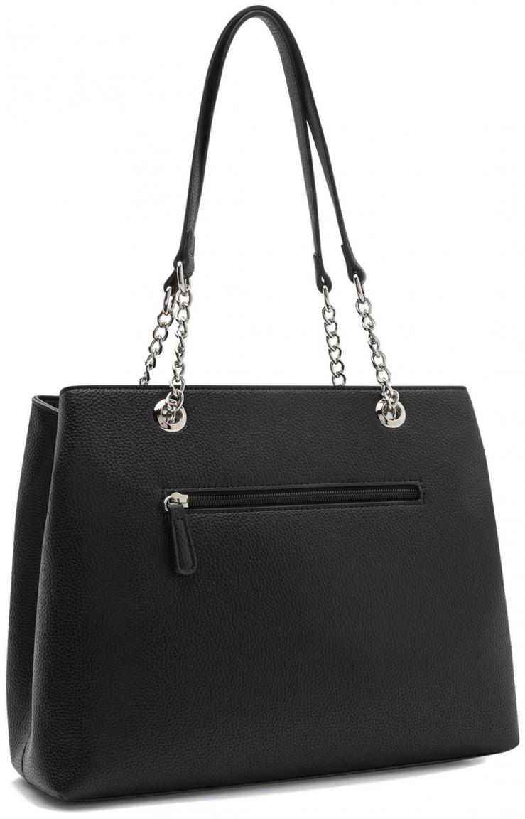 L.Credi Oreana Tragetasche Shopping Schwarz nachhaltig