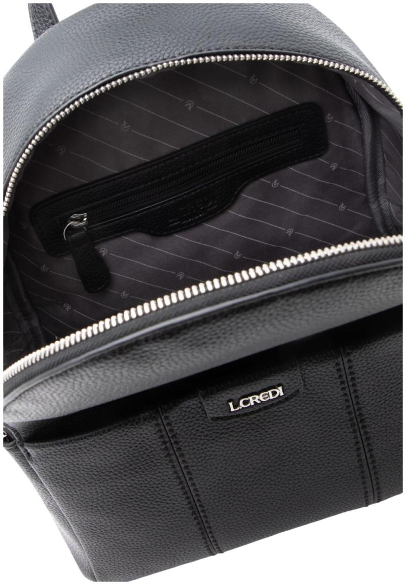 L.Credi Rada Rucksack Schwarz
