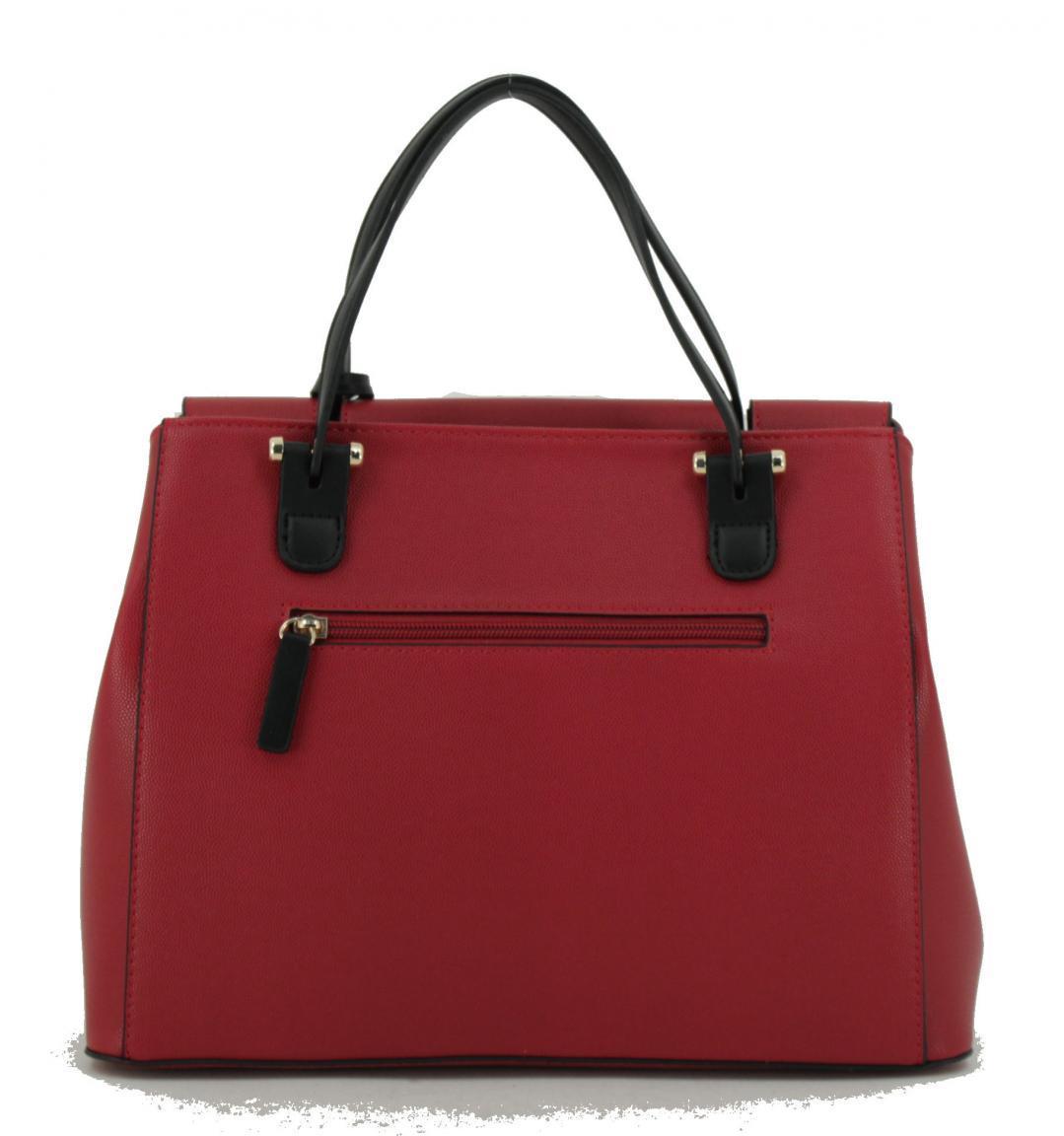 L.Credi Schultertasche Fiorenza Schwarz