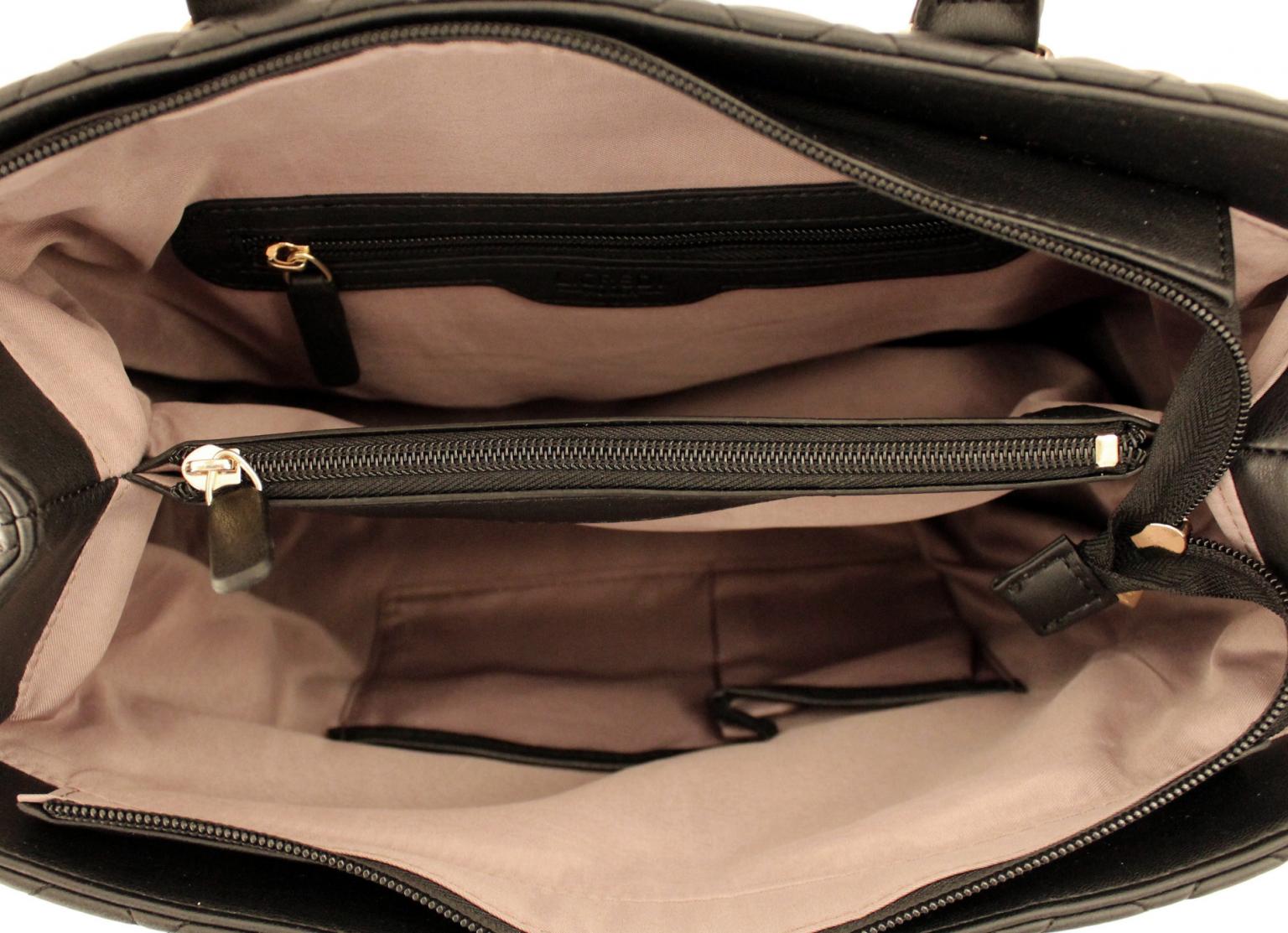 L.Credi Schutlertasche Night Queen Kette Stepp Gun