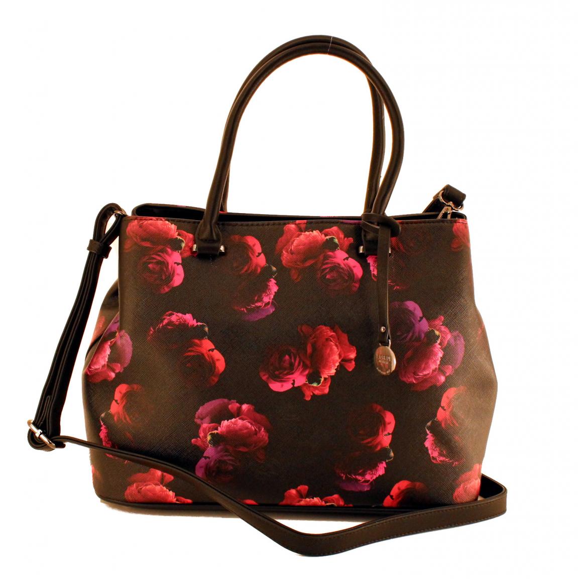 L.Credi Tiflis Henkeltache Synthetik Struktur Schwarz