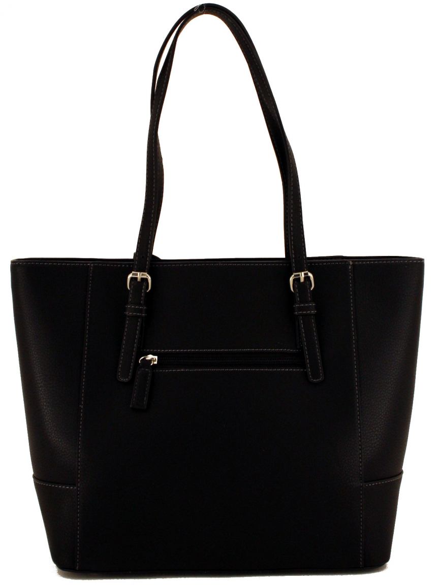 L.Credi Tivoli Schultertasche Multi I Braun Rot Weiß