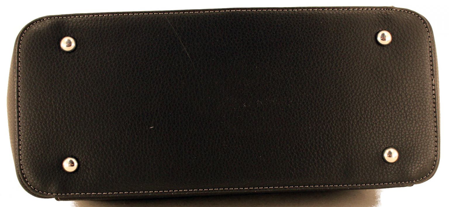 L.Credi Tivoli Schultertasche Multi I Braun Rot Weiß