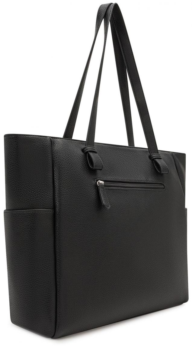 L.Credi Totebag Oana Schwarz nachhaltig