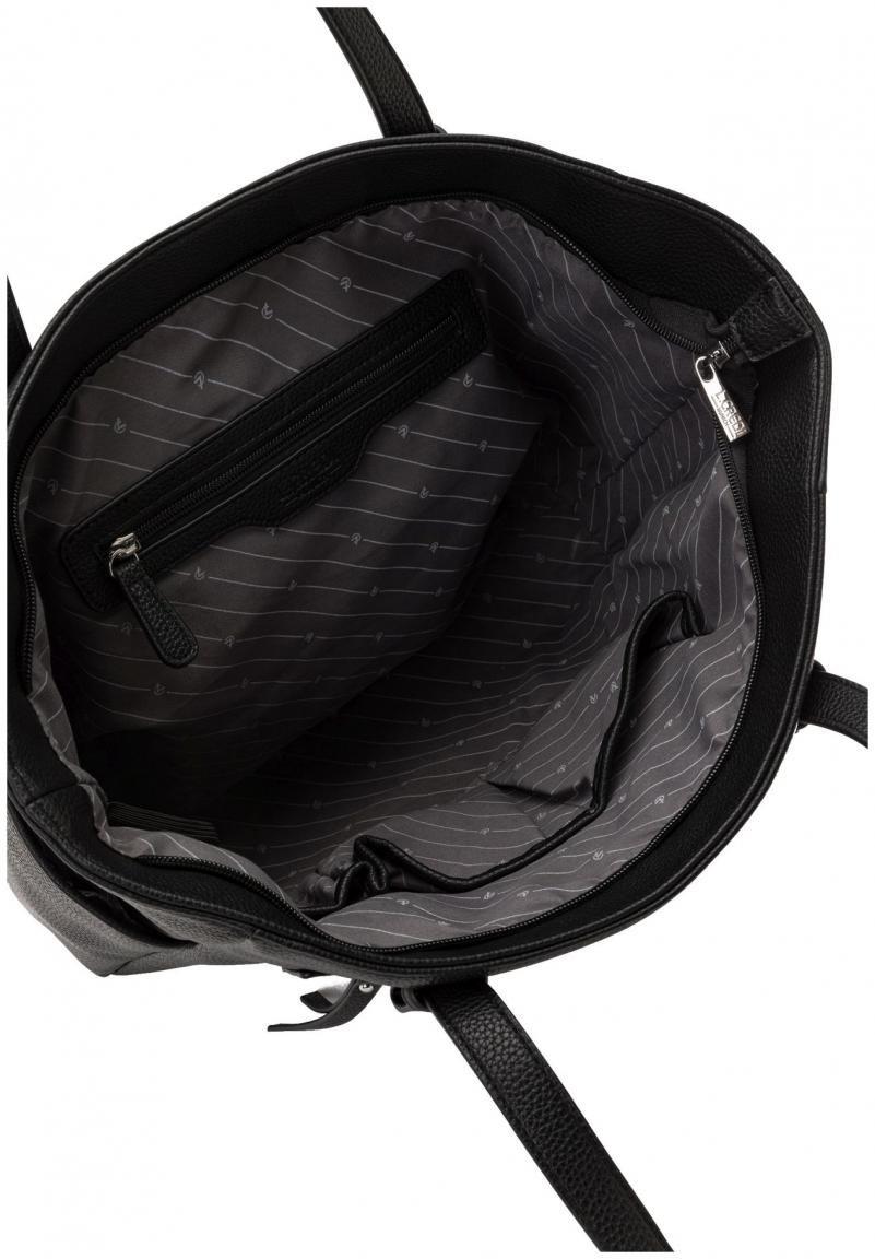L.Credi Totebag Oana Schwarz nachhaltig