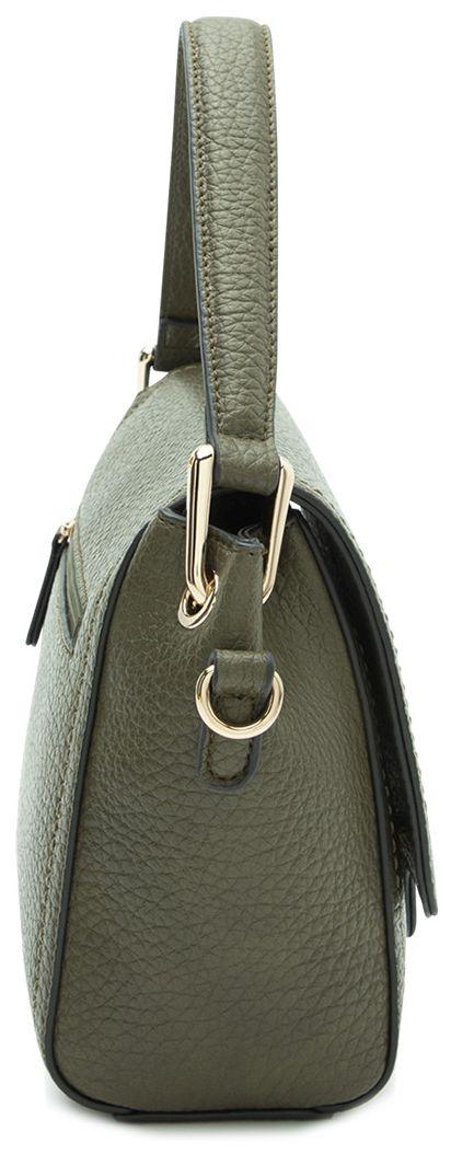 L.Credi Überschlagtasche Pakisa Forest Green Drehverschluss