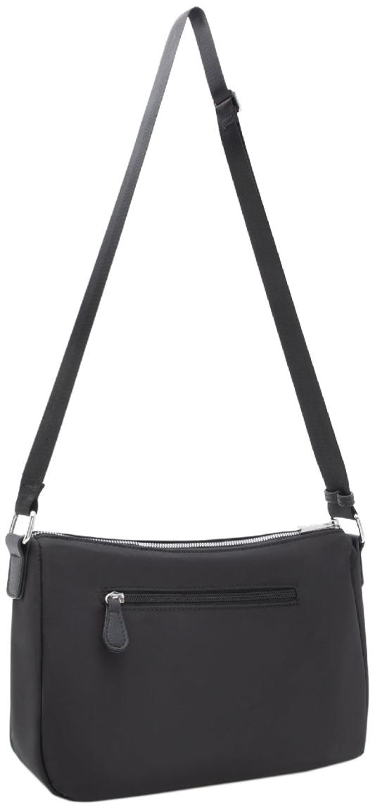 L.Credi praktische Crossover Bag Odeta schwarz Nylon
