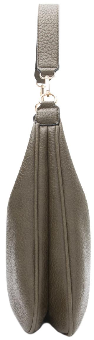 L.Credi schlammgrün Umhängetasche genarbt Parmida forest