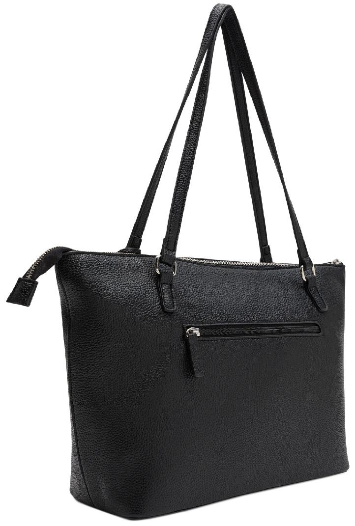 L.Credi zeitlose Henkeltasche schwarz Michaela vegan