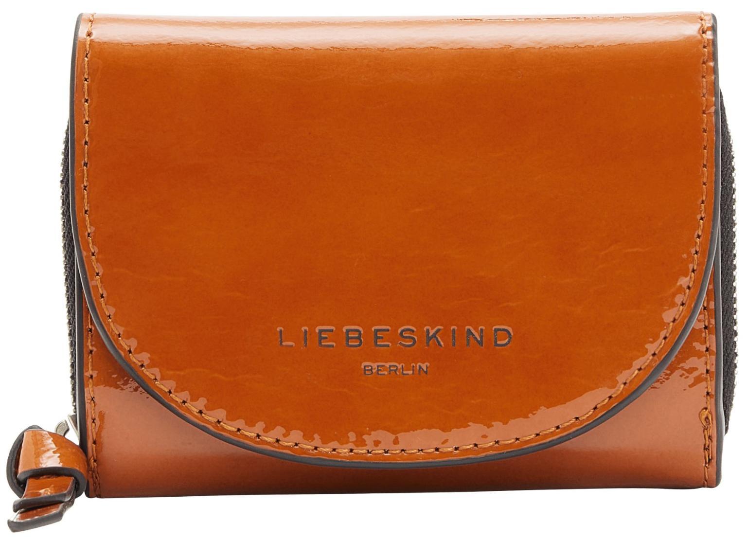 Lackleder Geldtasche Faith Pablita Terrakotta Liebeskind Berlin Cayenne Powder RFID Schutz