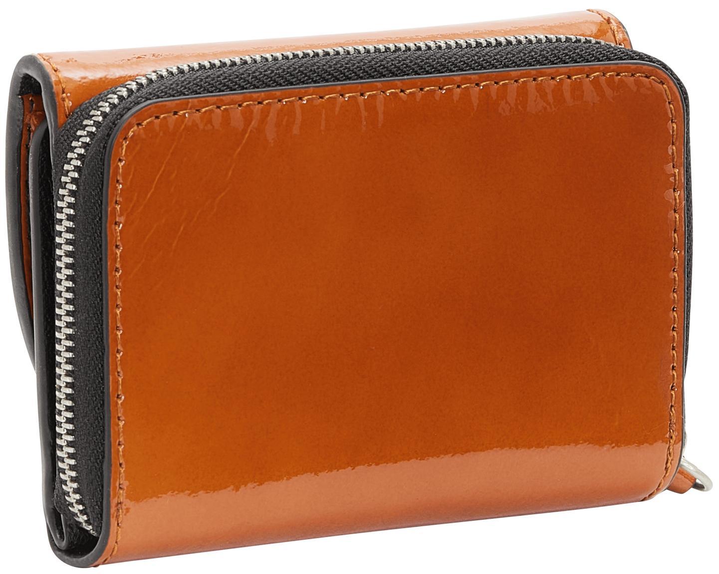 Lackleder Geldtasche Faith Pablita Terrakotta Liebeskind Berlin Cayenne Powder RFID Schutz