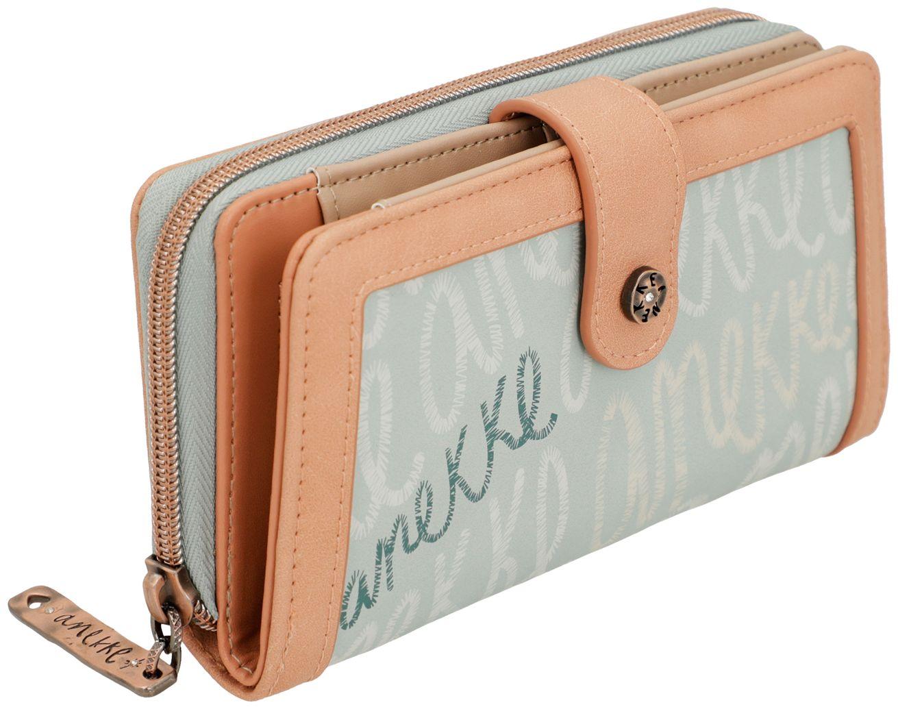 Langbörse Pastelle Anekke Hollywood Passion beige bunt