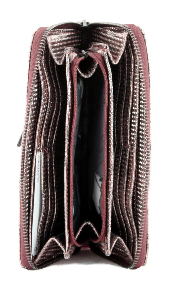 Langbörse Suri Frey Missy Darksilver silber vintage